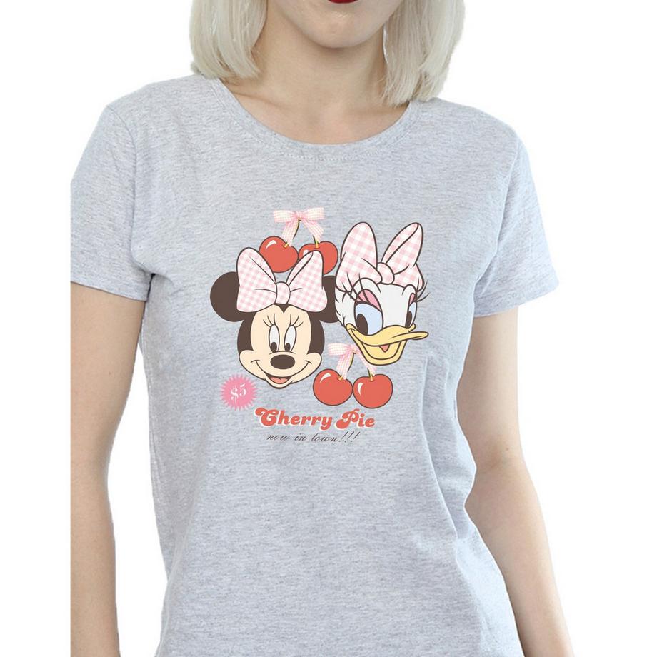 Disney Minnie Maus Daisy Duck Kirsch T-Shirt  