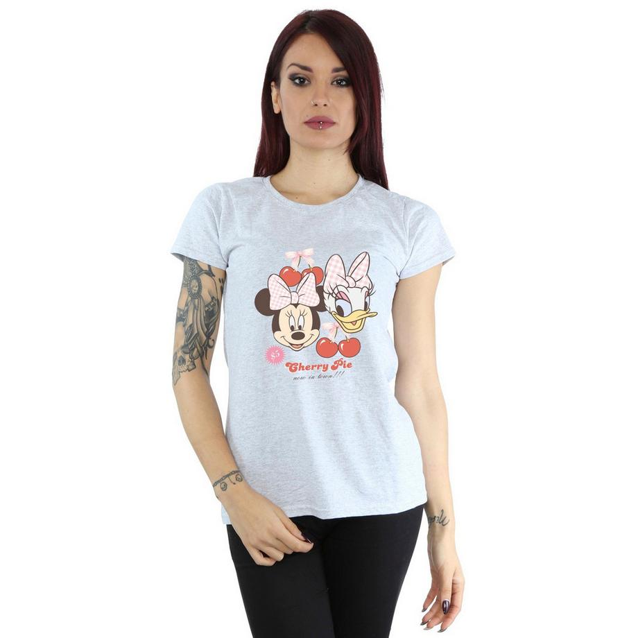 Disney Minnie Maus Daisy Duck Kirsch T-Shirt  