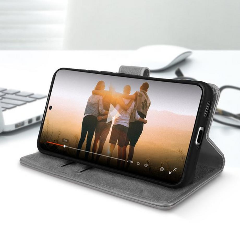 Avizar  Étui Folio Samsung Galaxy S22 Gris 