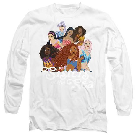 The Little Mermaid Sisters Of The Sea Bedrucktes Langarm-T-Shirt  