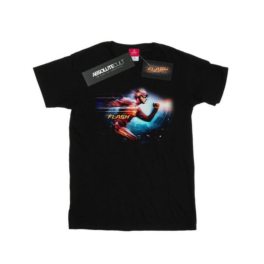 DC COMICS Flash T-Shirt Imprimé Manches Courtes  