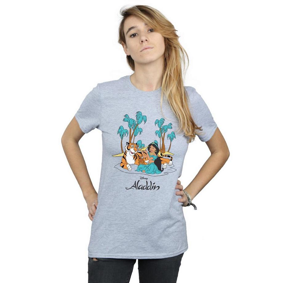 Disney Aladdin Princesse Jasmine et Rajah T-Shirt  