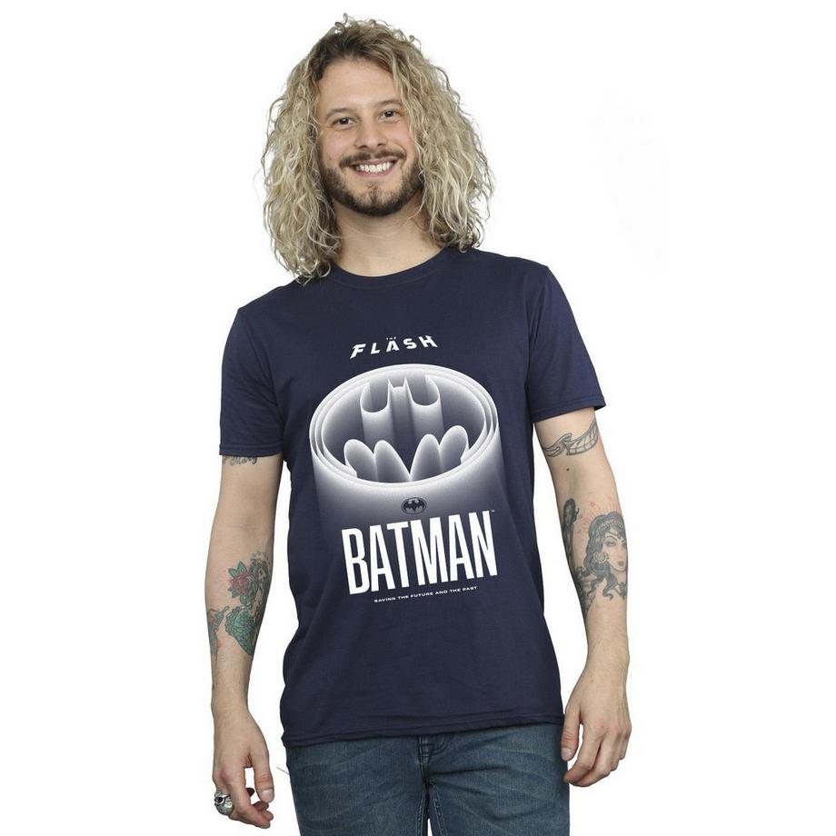 DC COMICS The Flash Batman Logo Imprimé T-Shirt  