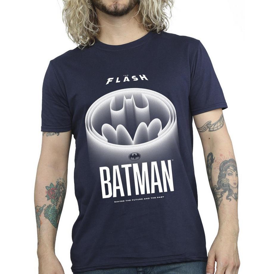 DC COMICS The Flash Batman Logo Imprimé T-Shirt  