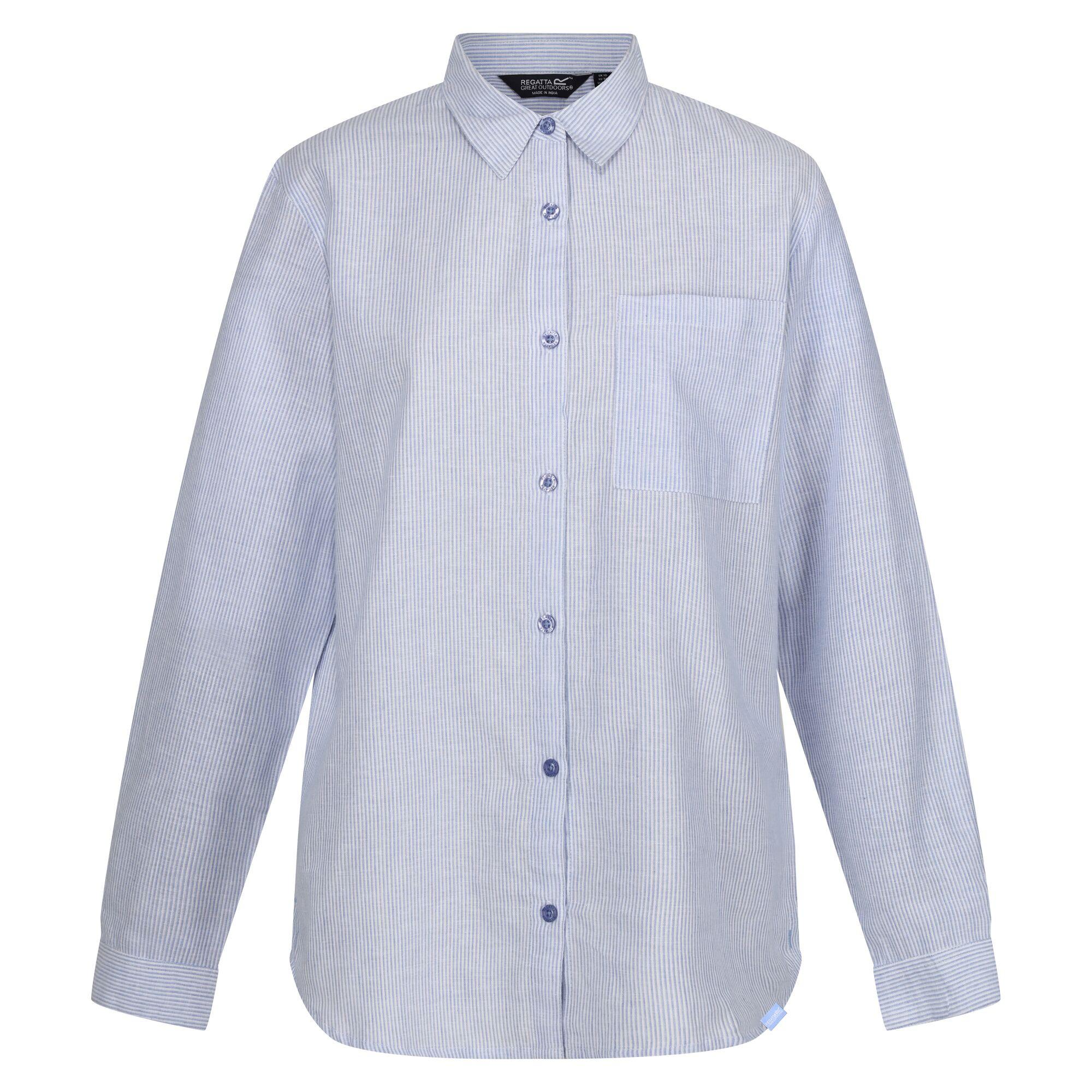 Regatta Primevere Camicia a Righe Maniche Lunghe  