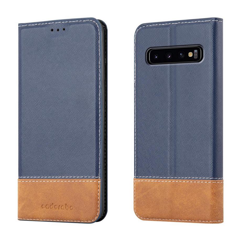 Cadorabo  Hülle für Samsung Galaxy S10 PLUS Magnetverschluss, Standfunktion 