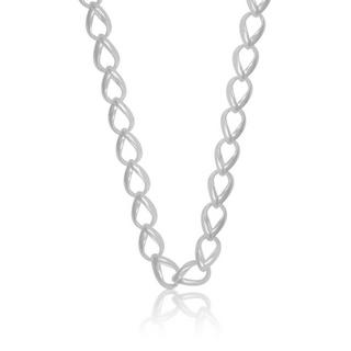 MUAU Schmuck  Collier Fantasie Silber 925, 7mm, 45cm 