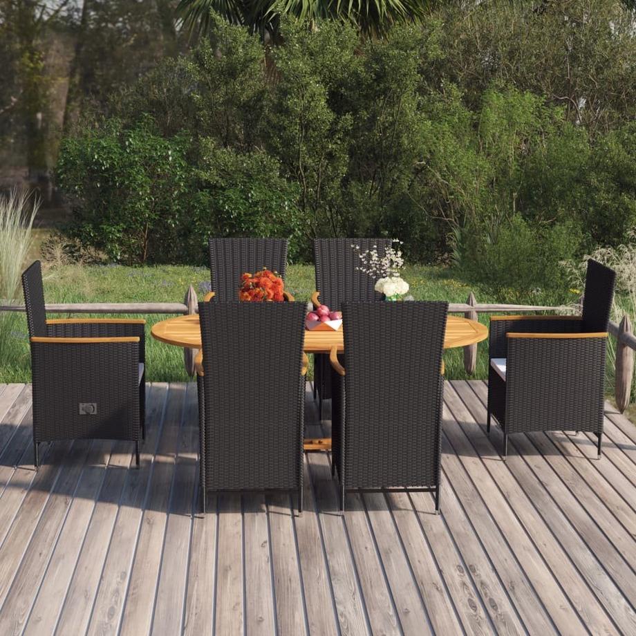 VidaXL Garten-essgruppe poly-rattan  