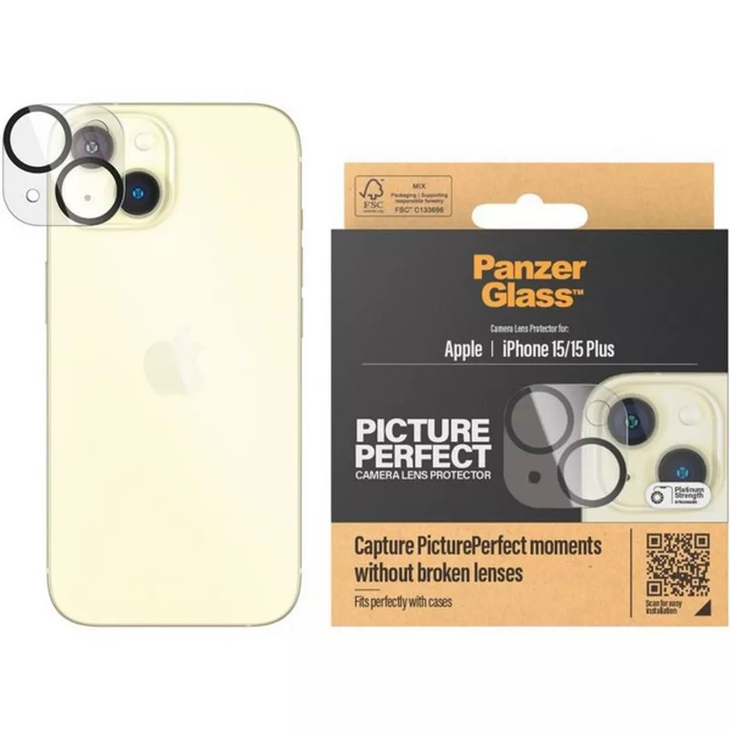 PanzerGlass ® PicturePerfect Kameraschutz iPhone 15 | 15 Plus
