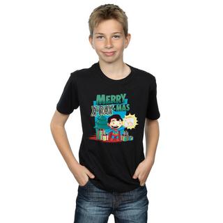 DC COMICS  Super Friends Merry XRayMas TShirt 