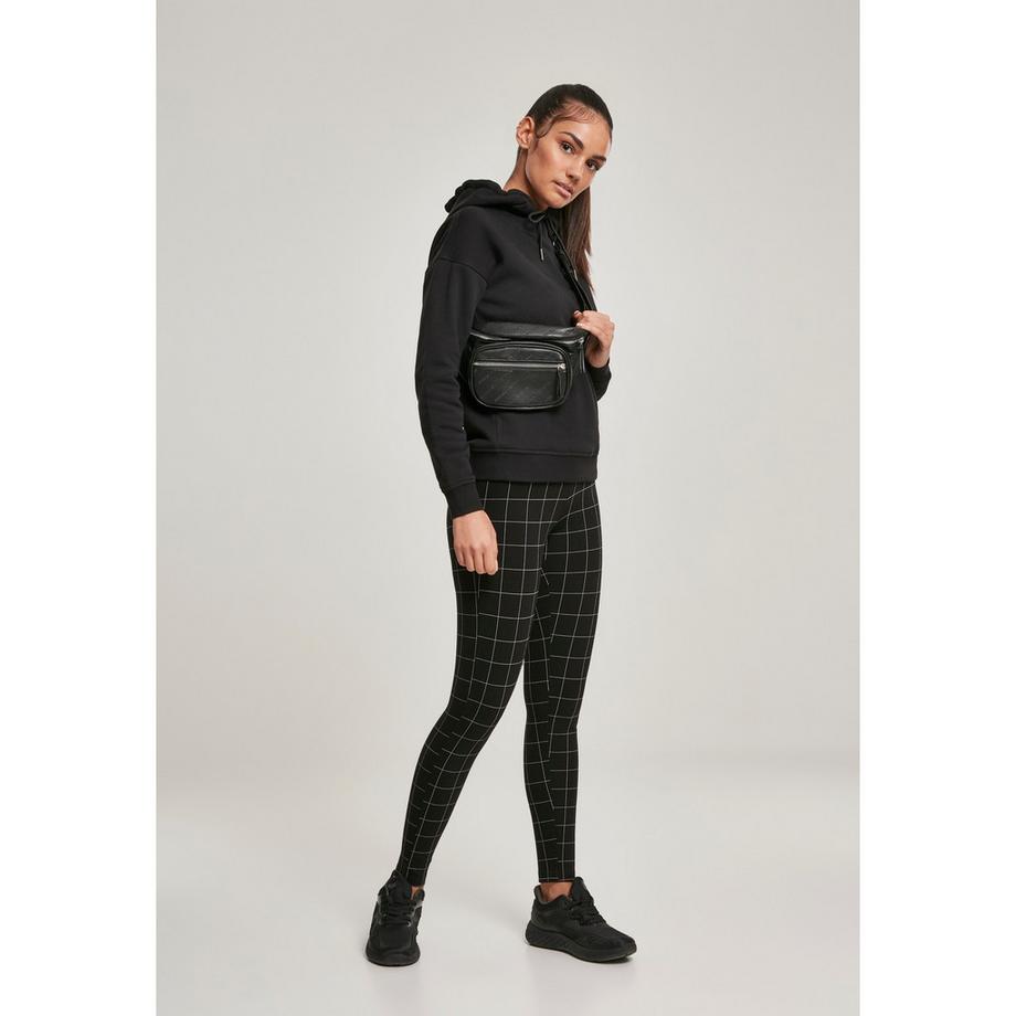 URBAN CLASSICS Urban Classic Vita Alta Leggings a Quadri  