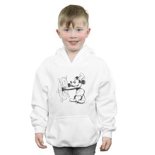 Disney  Sweat à capuche MICKEY MOUSE STEAMBOAT SKETCH 