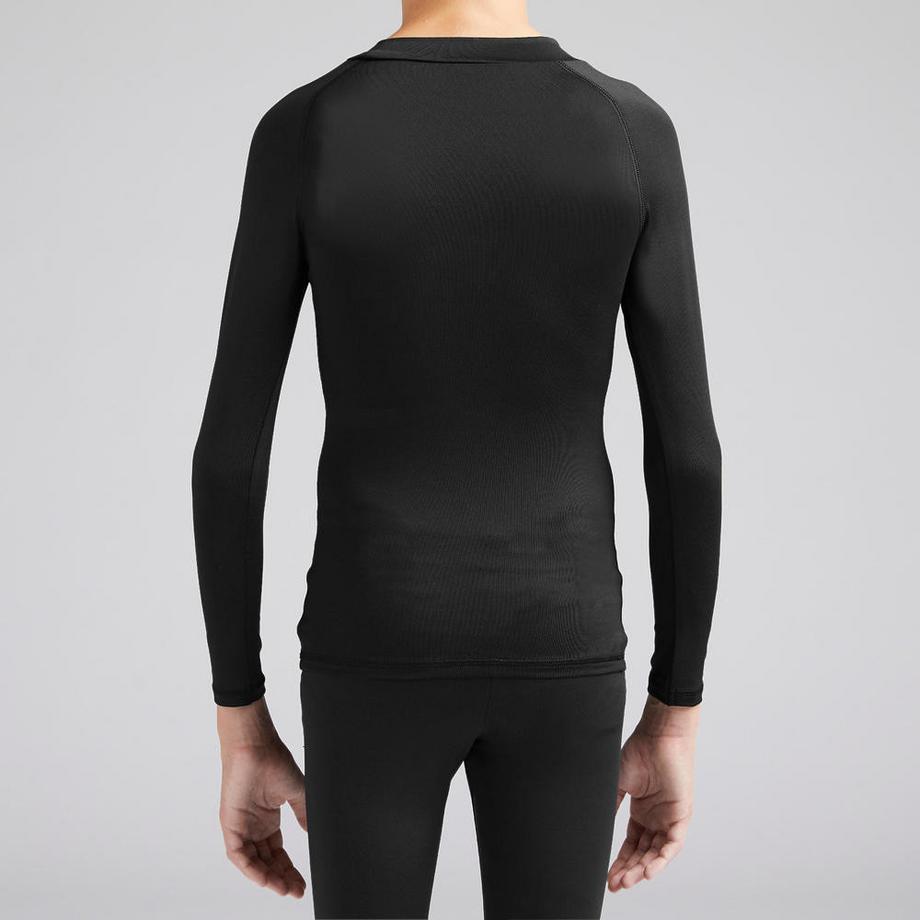 KIPSTA  Funktionsshirt langarm Keepcomfort Kinder schwarz 