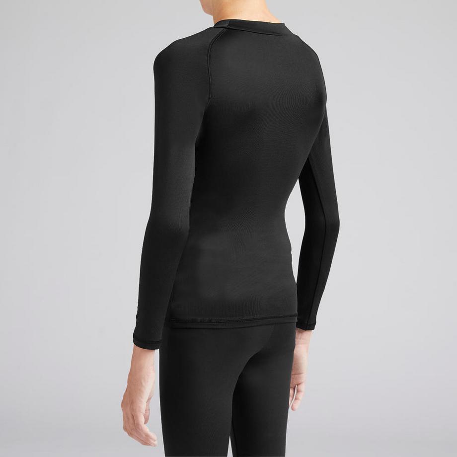 KIPSTA  Funktionsshirt langarm Keepcomfort Kinder schwarz 