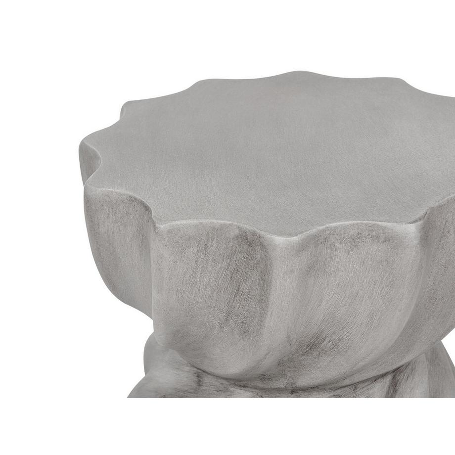 Beliani Beistelltisch aus Magnesiumoxid Modern ALGUA  