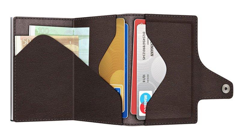 Tru Virtu CLICK & SLIDE Nappa Doublewallet  