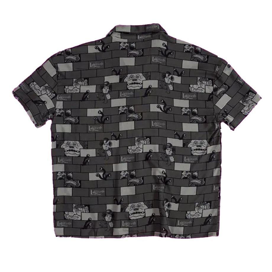 Labyrinth Camicia Maniche Corte Collo Button Down  