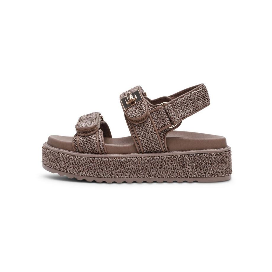 STEVE MADDEN Sandali con plateau e cinghie intrecciate  