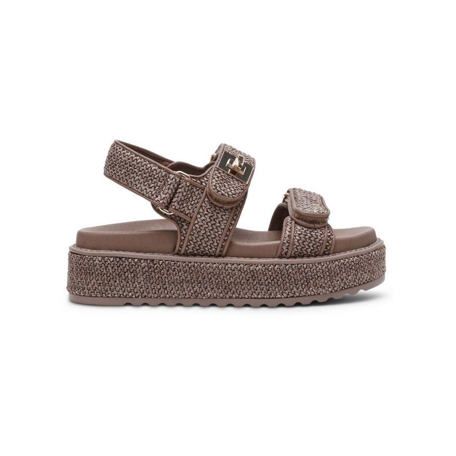 STEVE MADDEN Sandali con plateau e cinghie intrecciate  