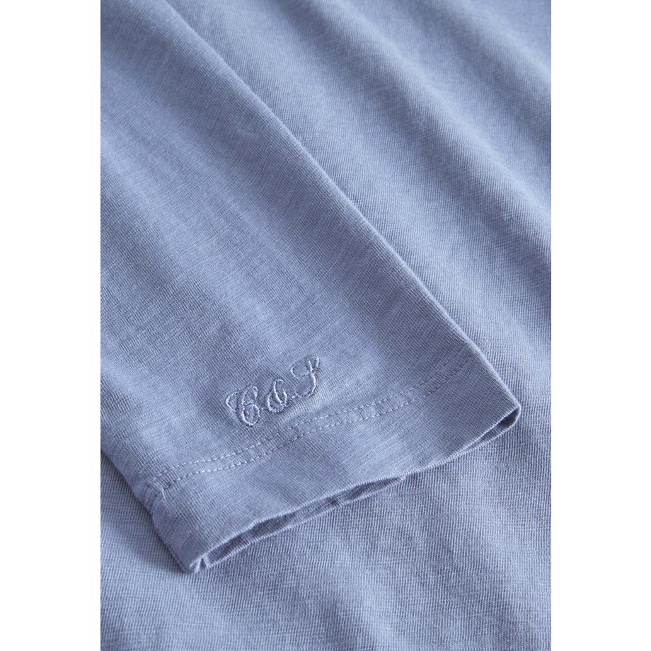 Colours & Sons Henley Slub Langarmshirt  