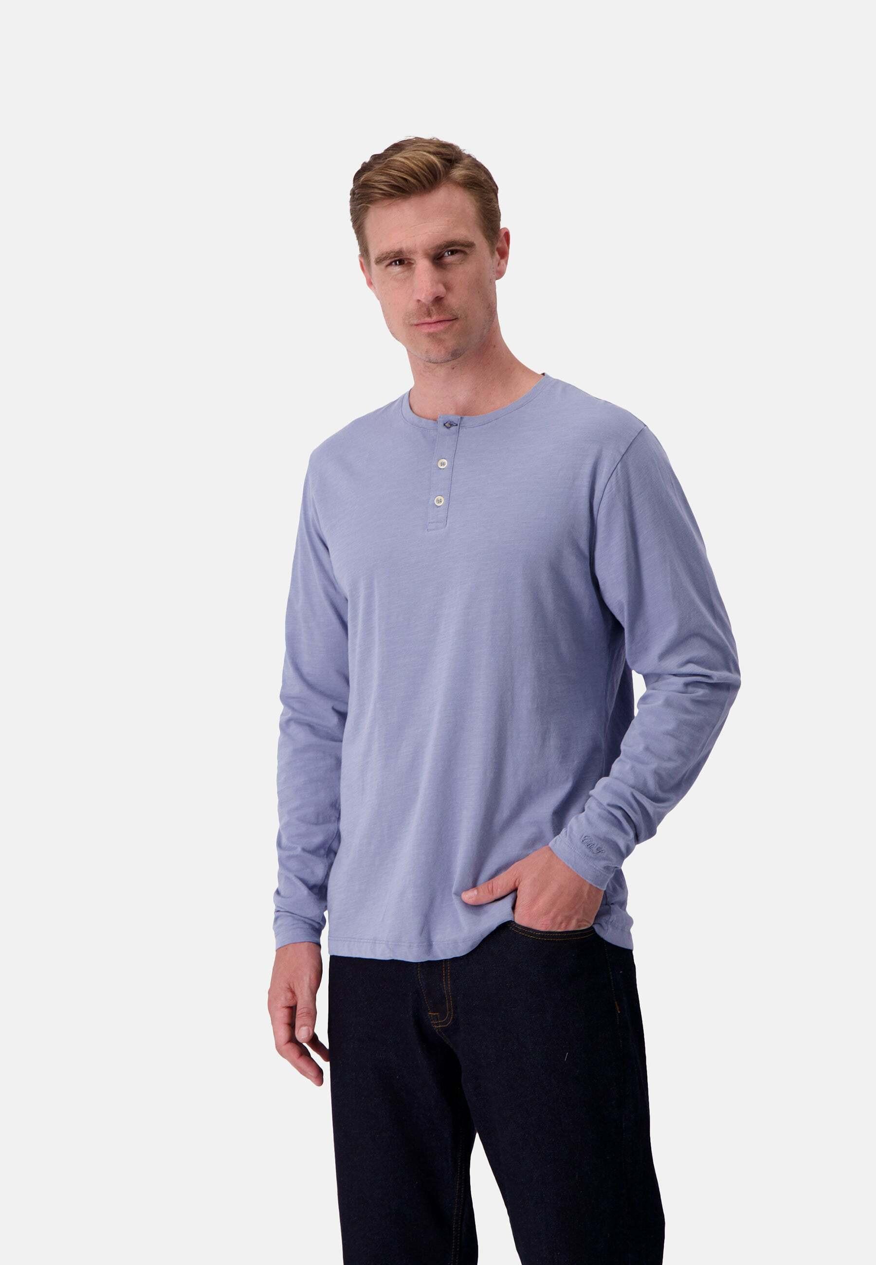 Colours & Sons  Langarmshirts Henley - Slub 