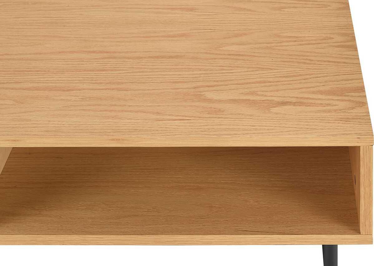 mutoni Tavolino Flubna nero naturale 120  