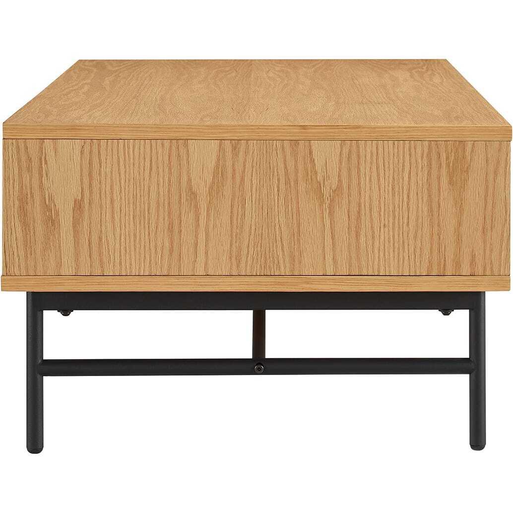 mutoni Tavolino Flubna nero naturale 120  