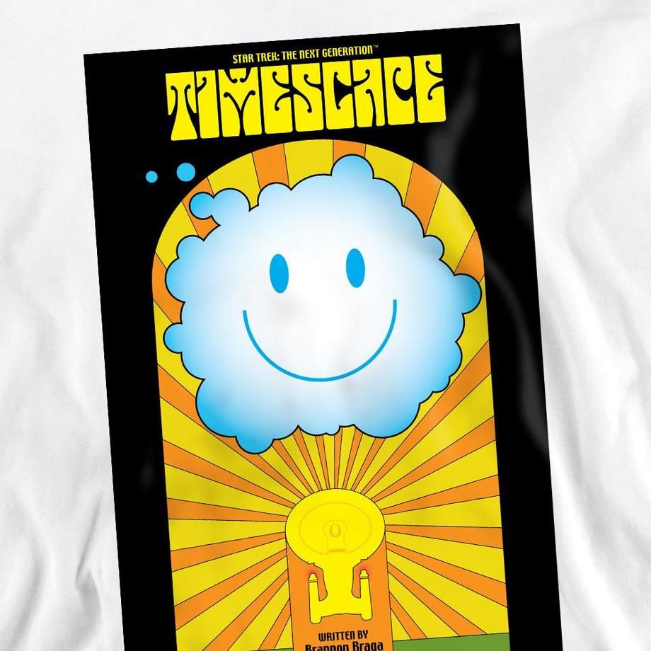 Star Trek The Next Generation Stagione 6 Episodio 25 Timescape Felpa  