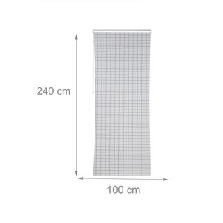 B2X Tenda da doccia a quadretti  