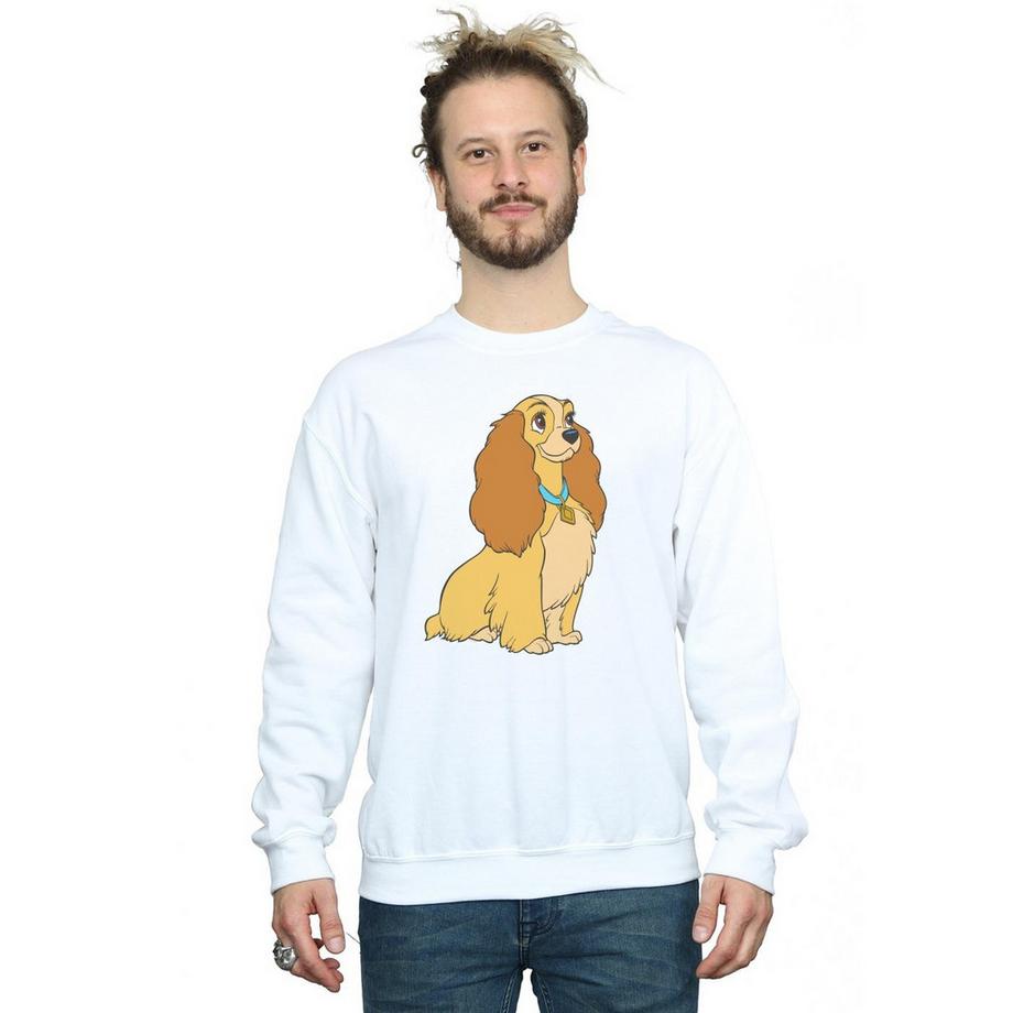 Disney Lady And The Tramp Sweatshirt Imprimé  