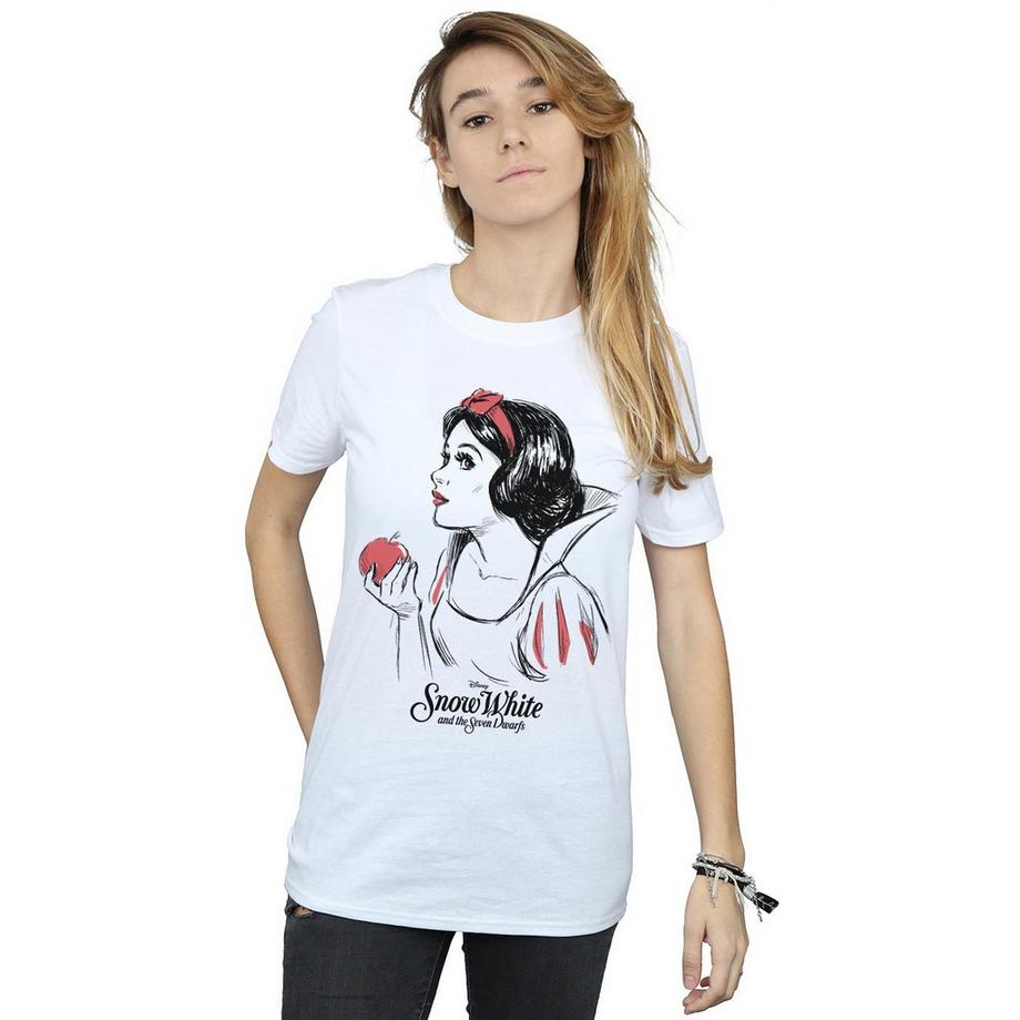 Disney Blanche-Neige Sketch T-Shirt Imprimé  