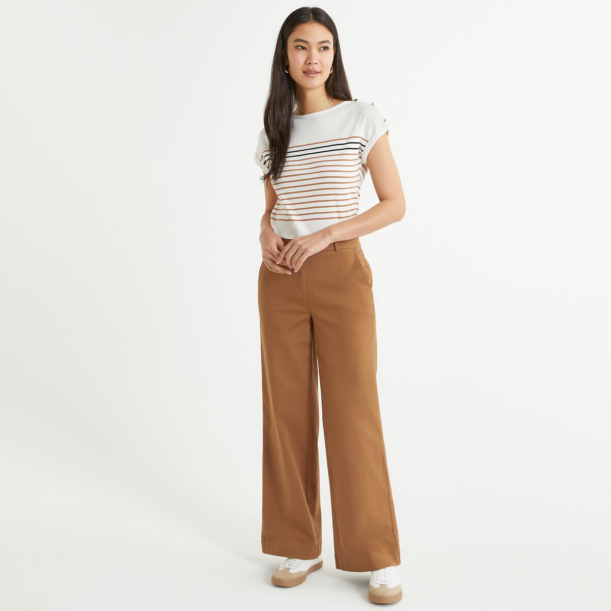 La Redoute Collections Pantaloni Chino Larghi  