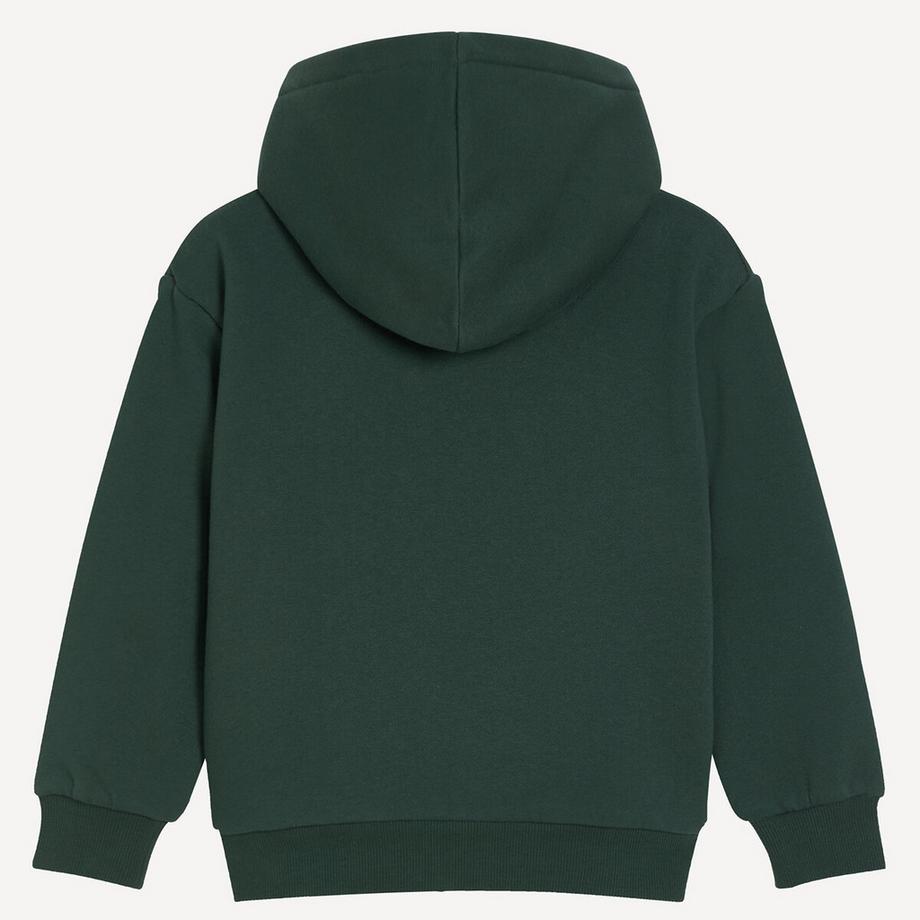 La Redoute Collections  Sweatshirt mit Reissverschluss und Kapuze 