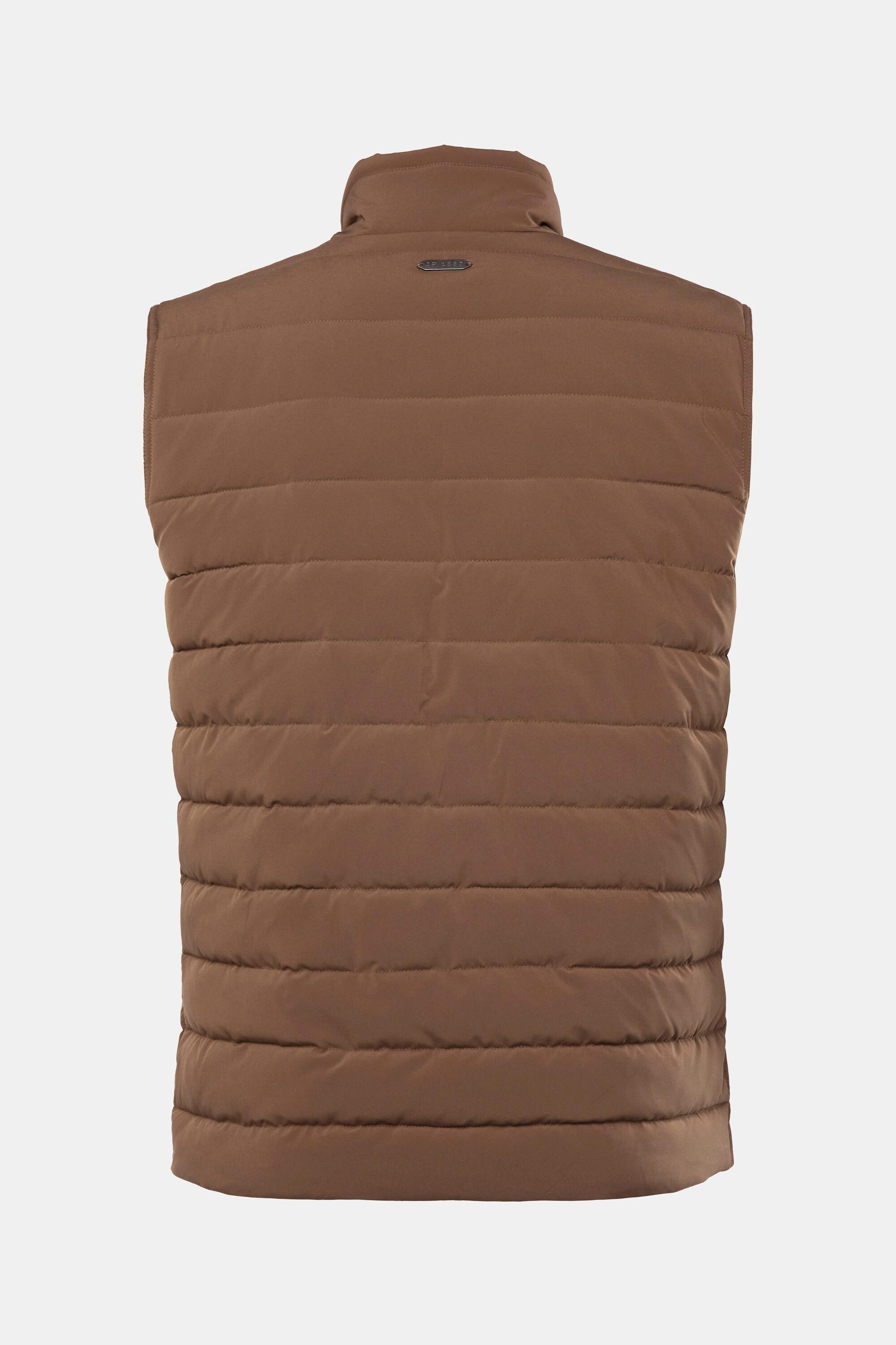 JP1880 Gilet trapuntato effetto piuma collo alto  