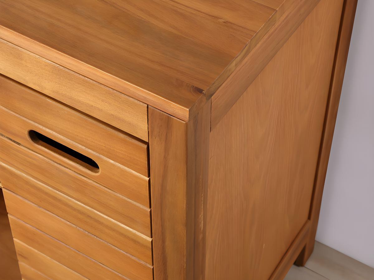 Vente-unique Mobile sotto lavabo  in Legno d'acacia PULUKAN  