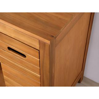 Vente-unique Mobile sotto lavabo  in Legno d'acacia PULUKAN  