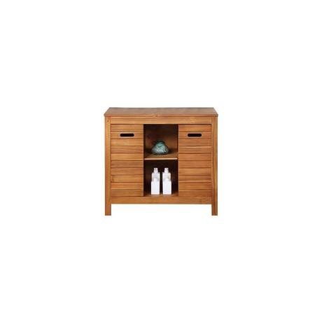 Vente-unique Mobile sotto lavabo  in Legno d'acacia PULUKAN  