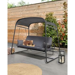 Beliani Dondolo da giardino en Acciaio Mediterraneo MARSCIANO  