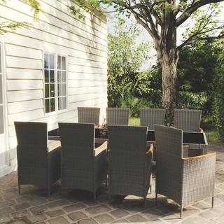 VidaXL Garten-essgruppe poly-rattan  