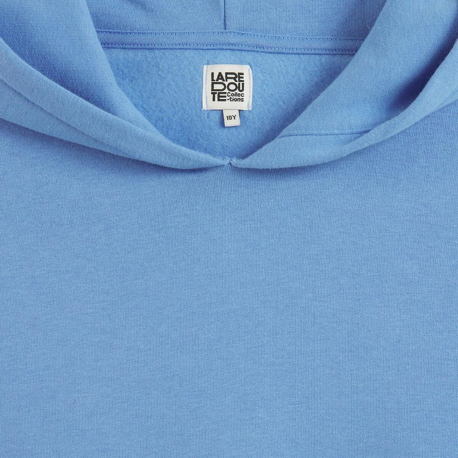 La Redoute Collections  Einfarbiges Kapuzen-Sweatshirt aus Fleece 
