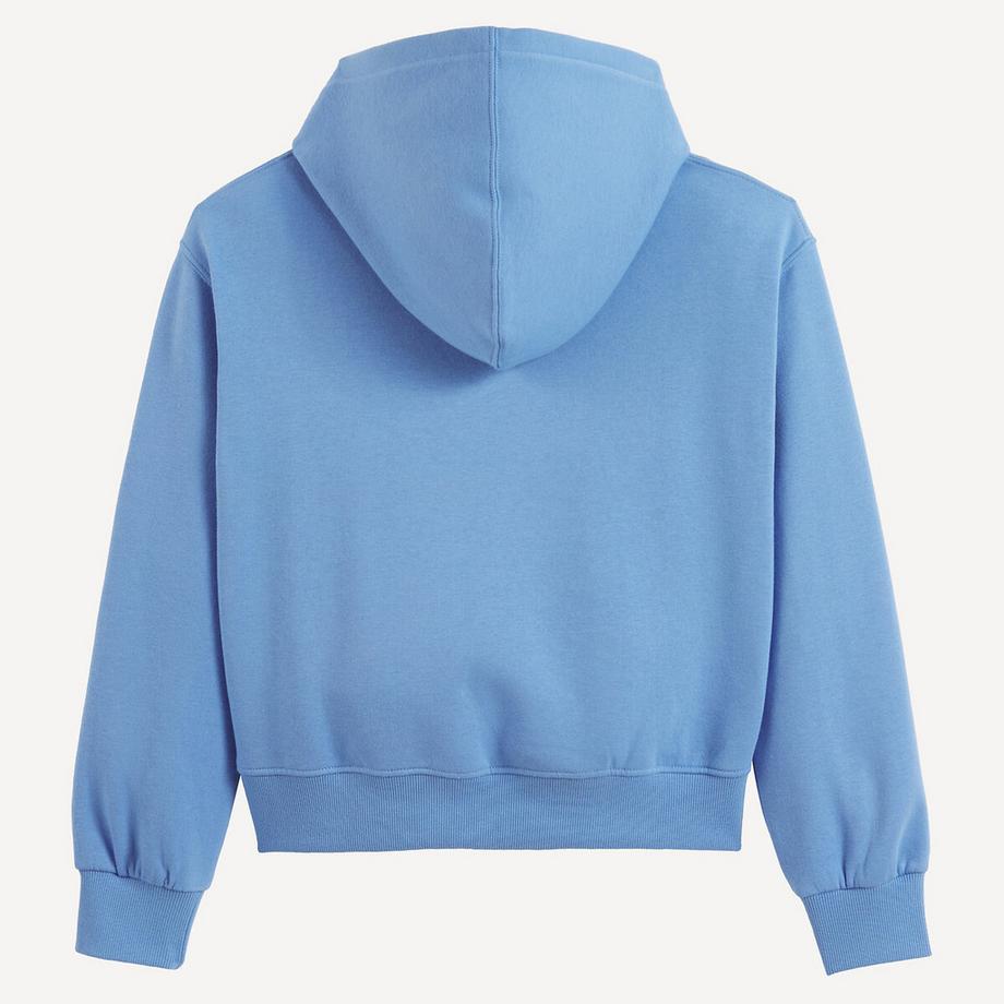 La Redoute Collections  Einfarbiges Kapuzen-Sweatshirt aus Fleece 