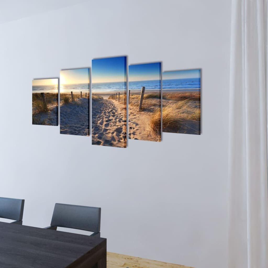 VidaXL Leinwand bild gewebe  