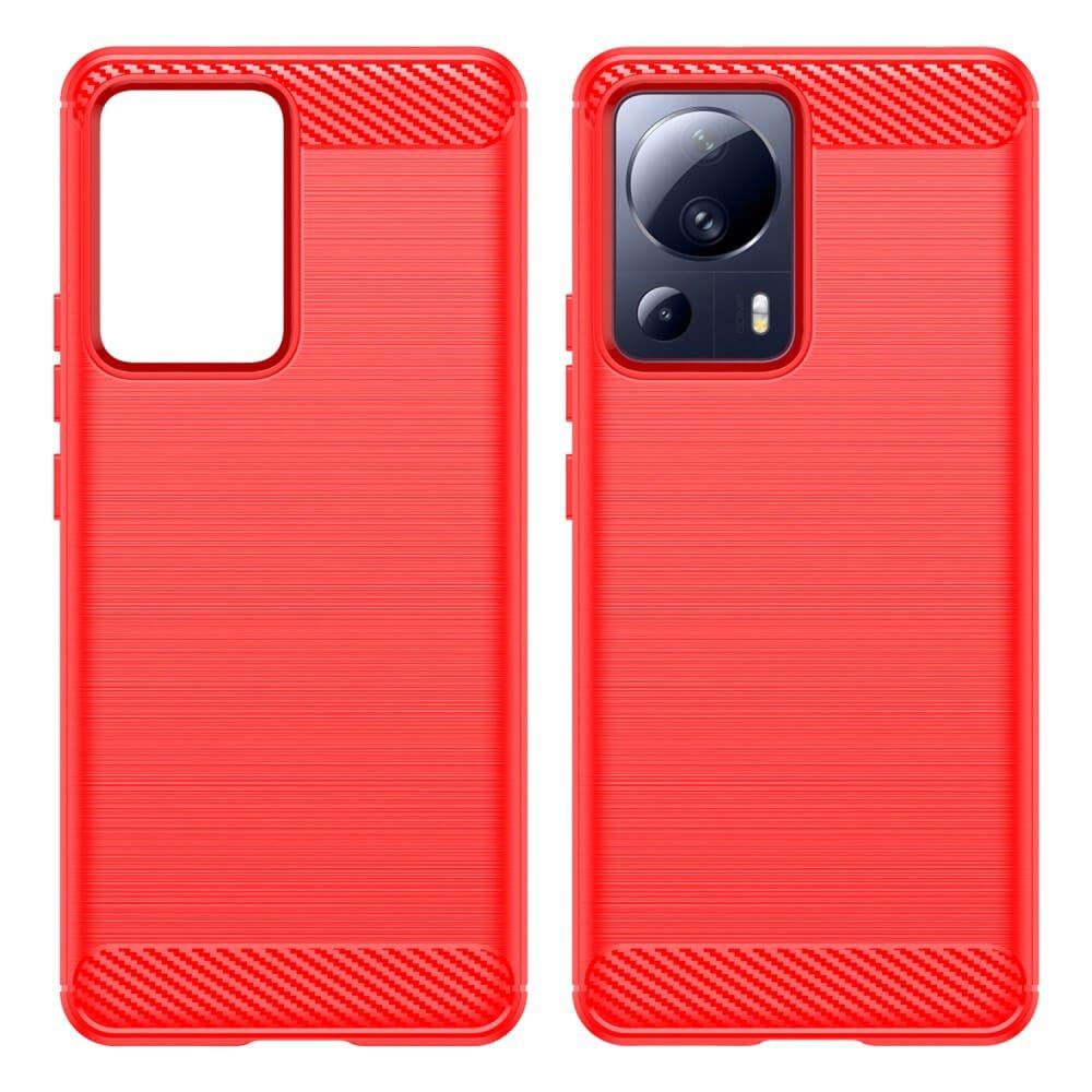 Cover-Discount  Xiaomi 13 Lite - Cover In Metallo Carbon Look 