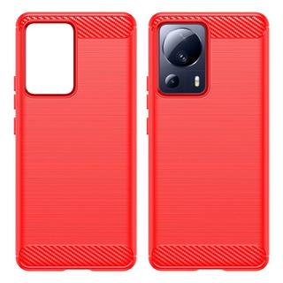 Cover-Discount  Xiaomi 13 Lite - Metall Carbon Look Hülle 