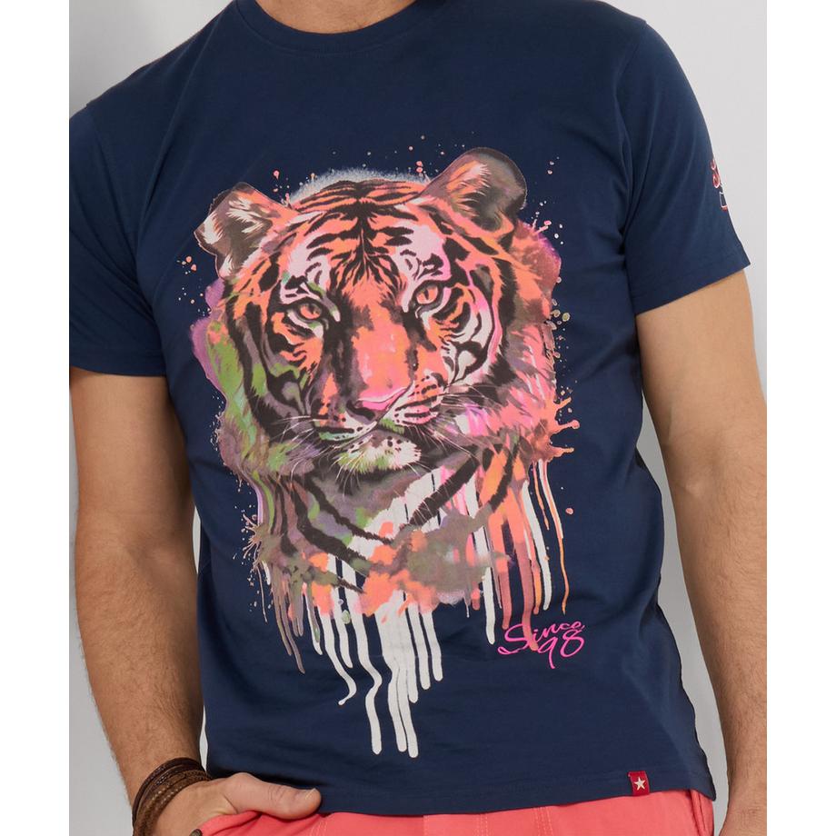 Joe Browns T-Shirt avec motif tigre et dégradé  