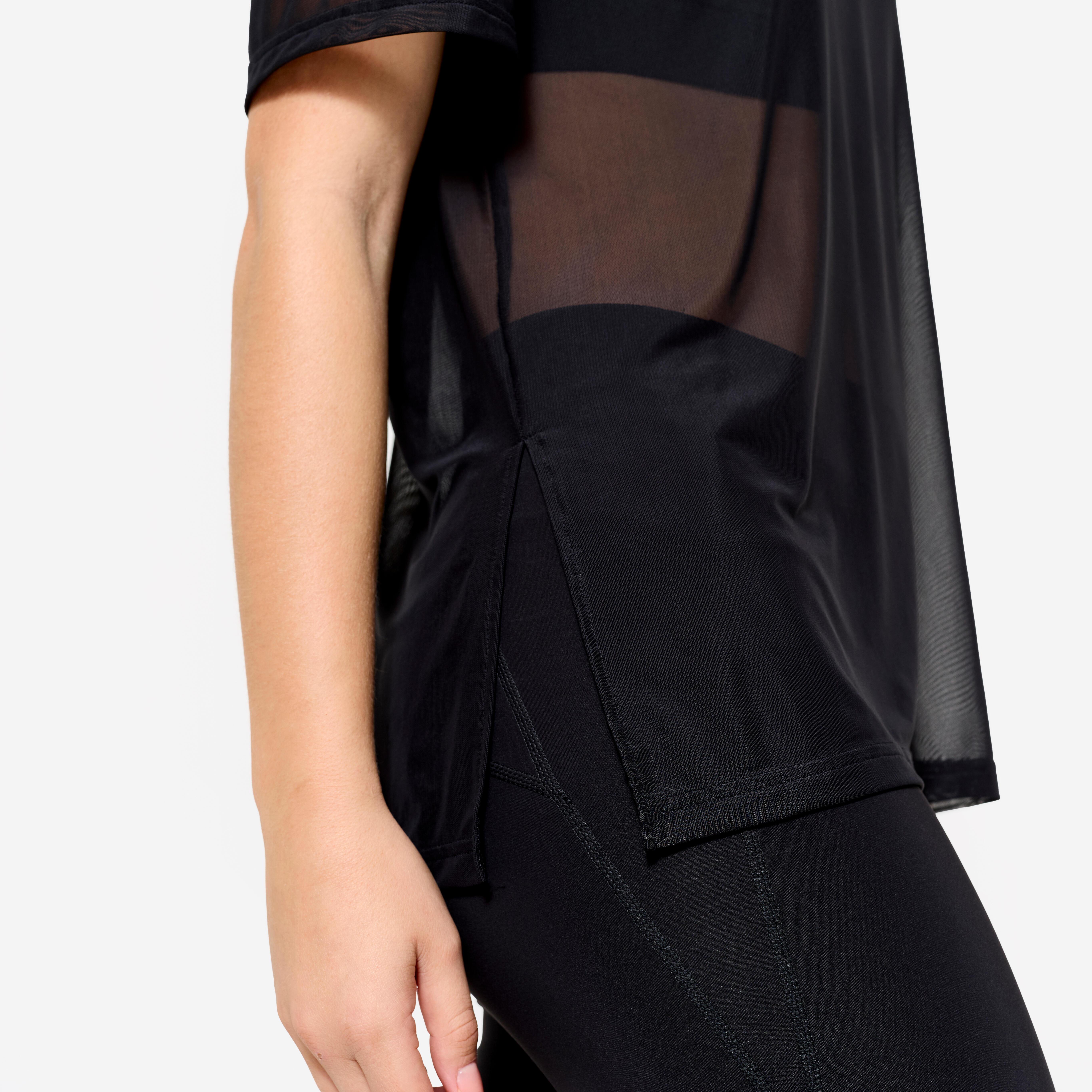 DOMYOS  Kurzarmshirt  Netz Polyester 