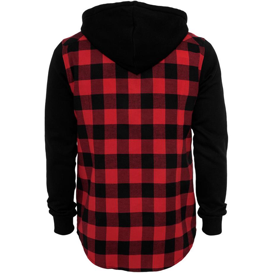 hemd urban claic hooded ed flanell weat leeve