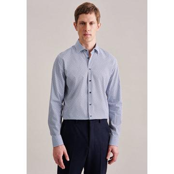 Chemise Business Slim Fit Manche longue Imprimé