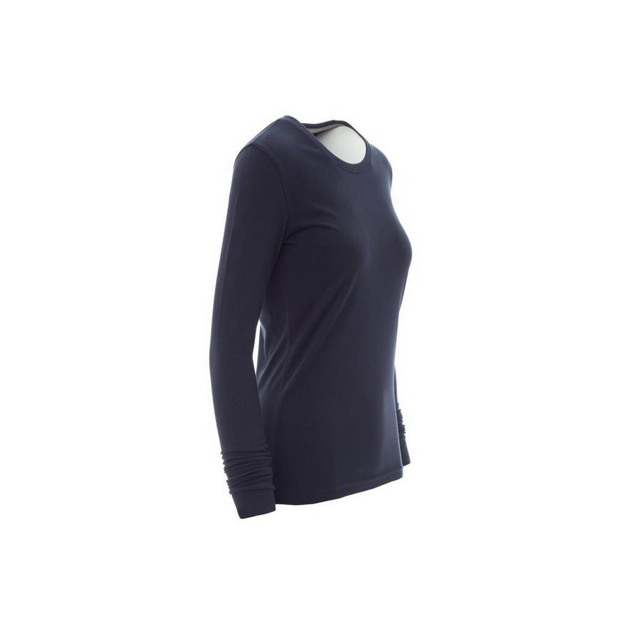 Payper Wear Tailliertes Langarm Rundhals T-Shirt  