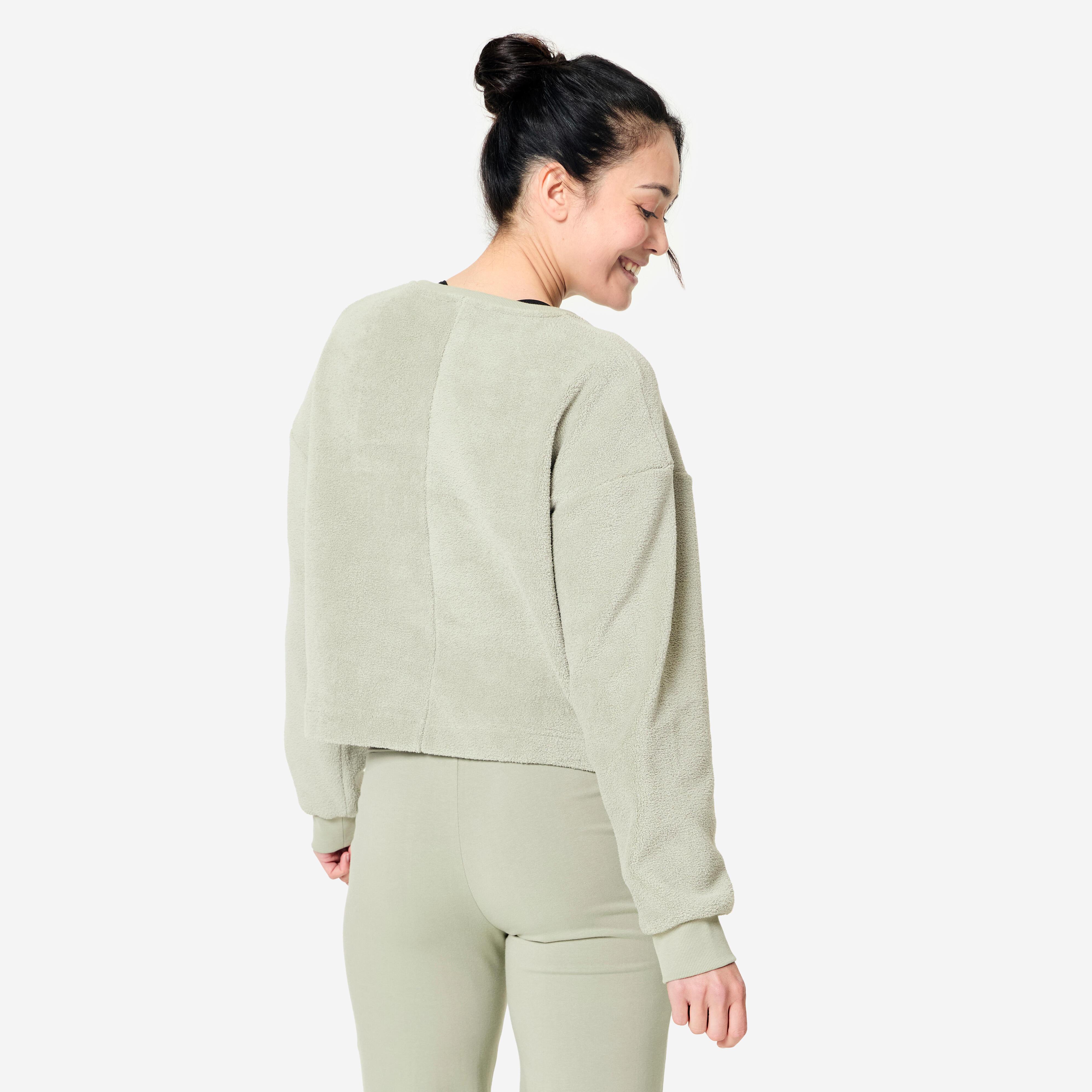 KIMJALY Cocoon Fleece Yoga & Meditation Sweatshirt  